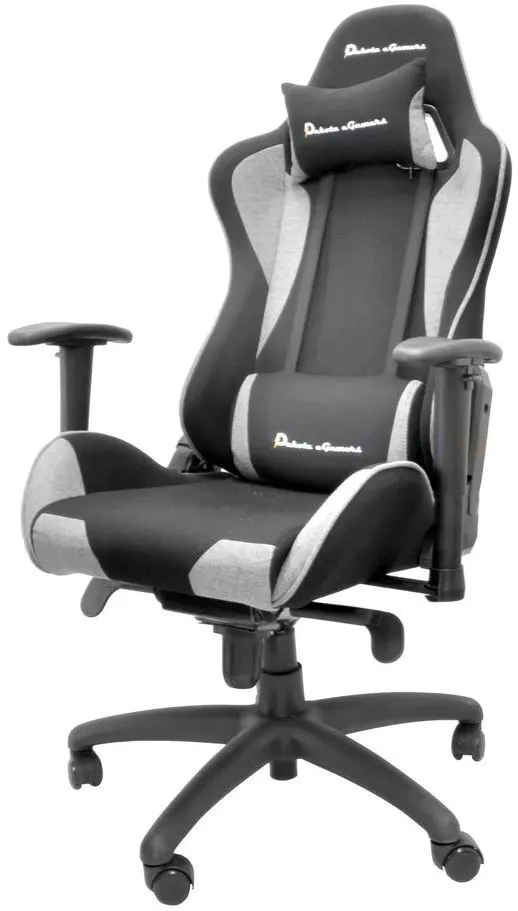 Fotoliu gaming Dakota eGamers Base (Black/Grey) - 2
