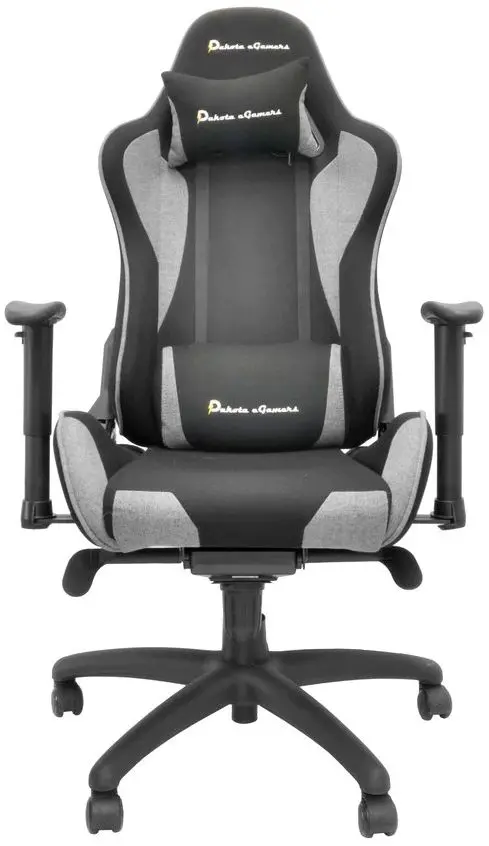 Fotoliu gaming Dakota eGamers Base (Black/Grey)