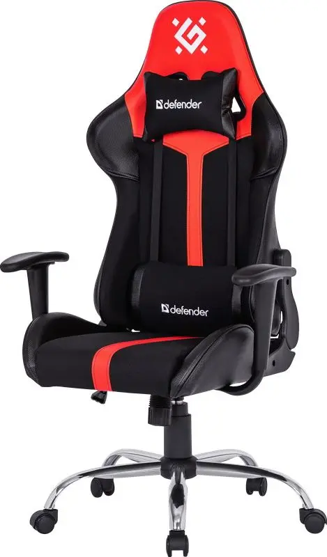 Геймерское кресло Defender Racer (Black/Red) - 3