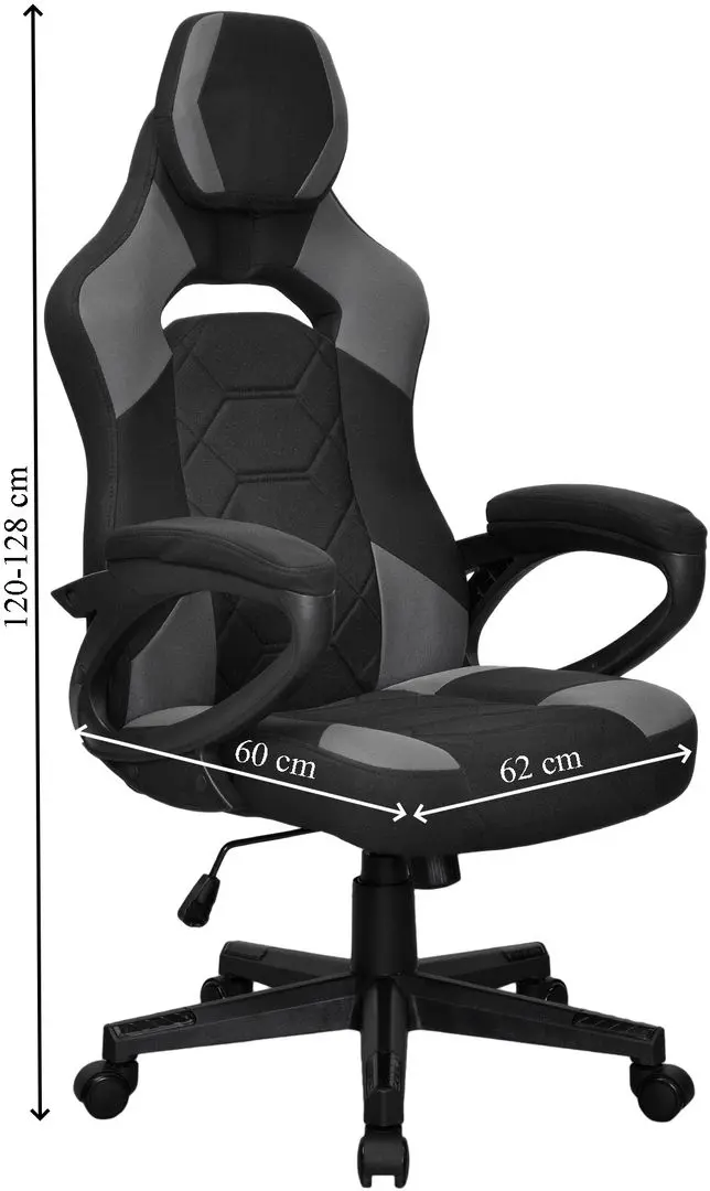 Игровое кресло DP Devin (Black/Grey)