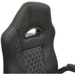 Fotoliu gaming DP F-86 (Black/Grey) Thumb