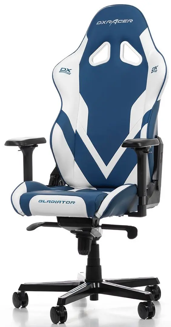 Игровое кресло DXRacer Gladiator-23-L (Blue/White)