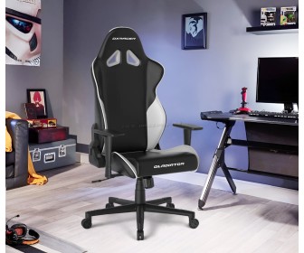 Fotoliu gaming DXRacer GLADIATOR-L-N23-LTC-NW-X1 (Black/White)