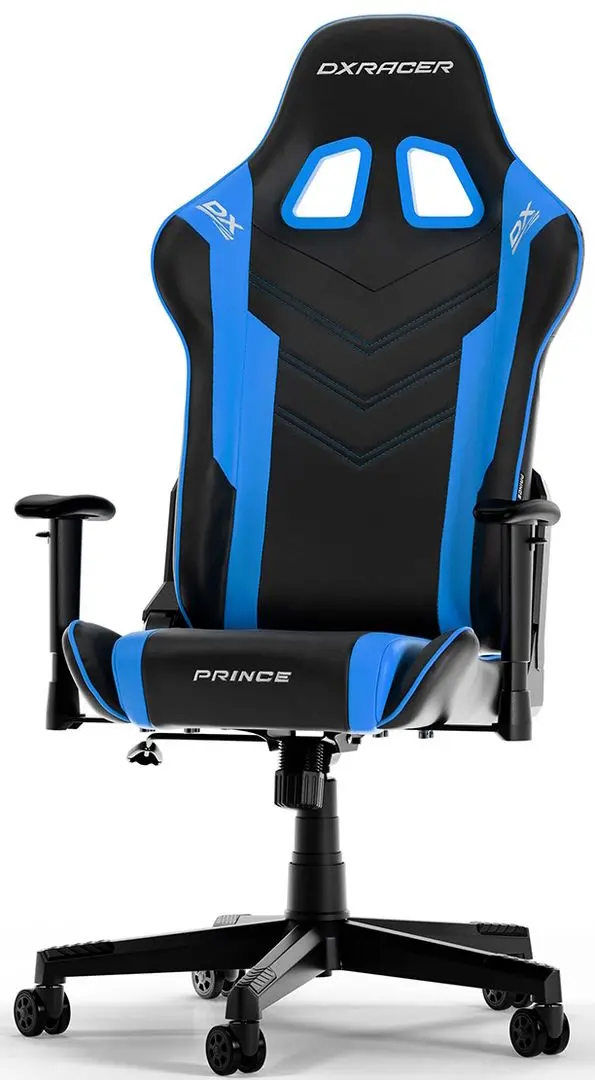 Fotoliu gaming DXRacer Prince GC-P132-NB-FX2 (Black/Blue) - 4