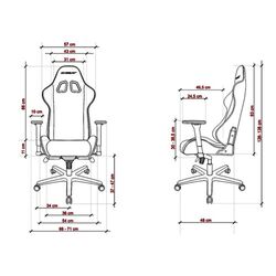 Игровое кресло DXseat V75/XG (Black/Green) Thumb