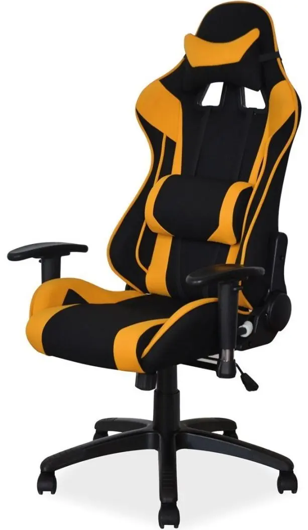 Кресло геймерское Signal Viper (Black/Yellow) - 4