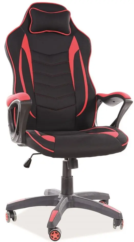 Кресло геймерское Signal Zenvo (Black/Red)