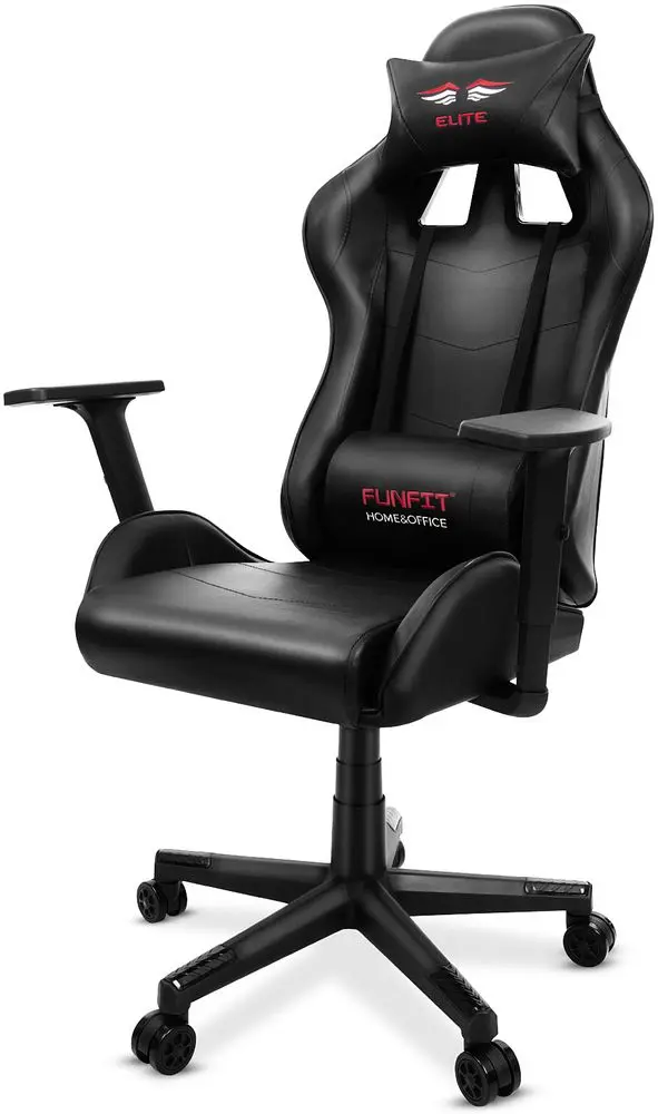 Fotoliu gaming FunFit Elite 2668 (Black) - 9