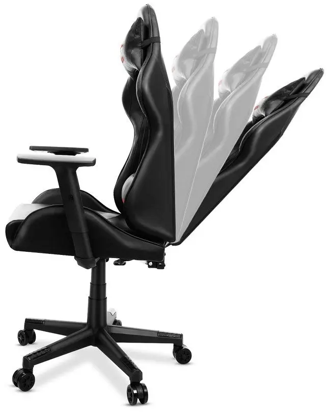 Fotoliu gaming FunFit Elite 2668 (Black) - 6