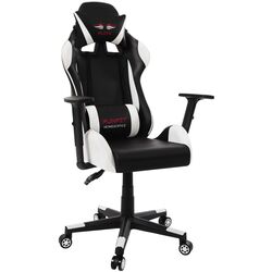 Геймерское кресло FunFit Elite 2669 (Black/White)