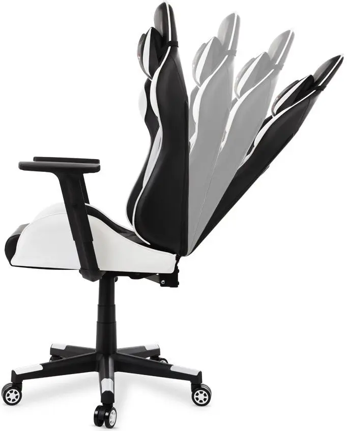 Геймерское кресло FunFit Elite 2669 (Black/White) - 5