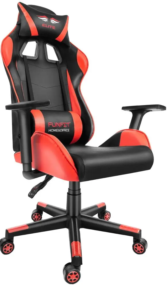 Геймерское кресло FunFit Elite 2670 (Black/Red)