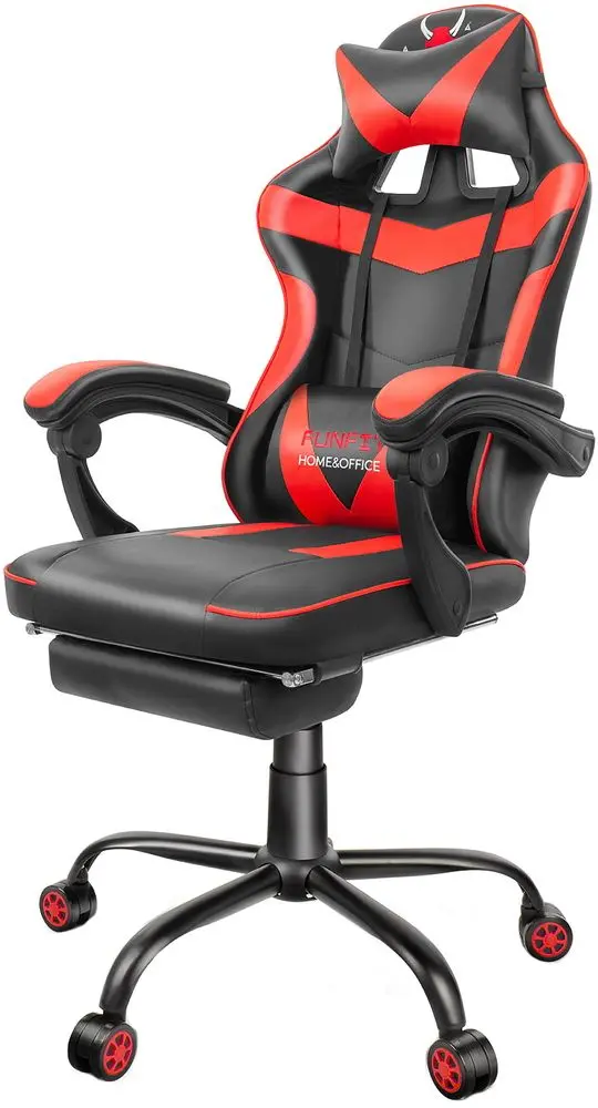 Геймерское кресло FunFit Game On RX4 (Black/Red)