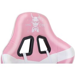 Геймерское кресло FunFit Game On RX4 (Pink/White) Thumb