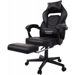 Fotoliu gaming FunFit Game On RX5 (Black) Thumb