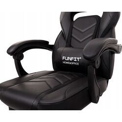 Fotoliu gaming FunFit Game On RX5 (Black) Thumb