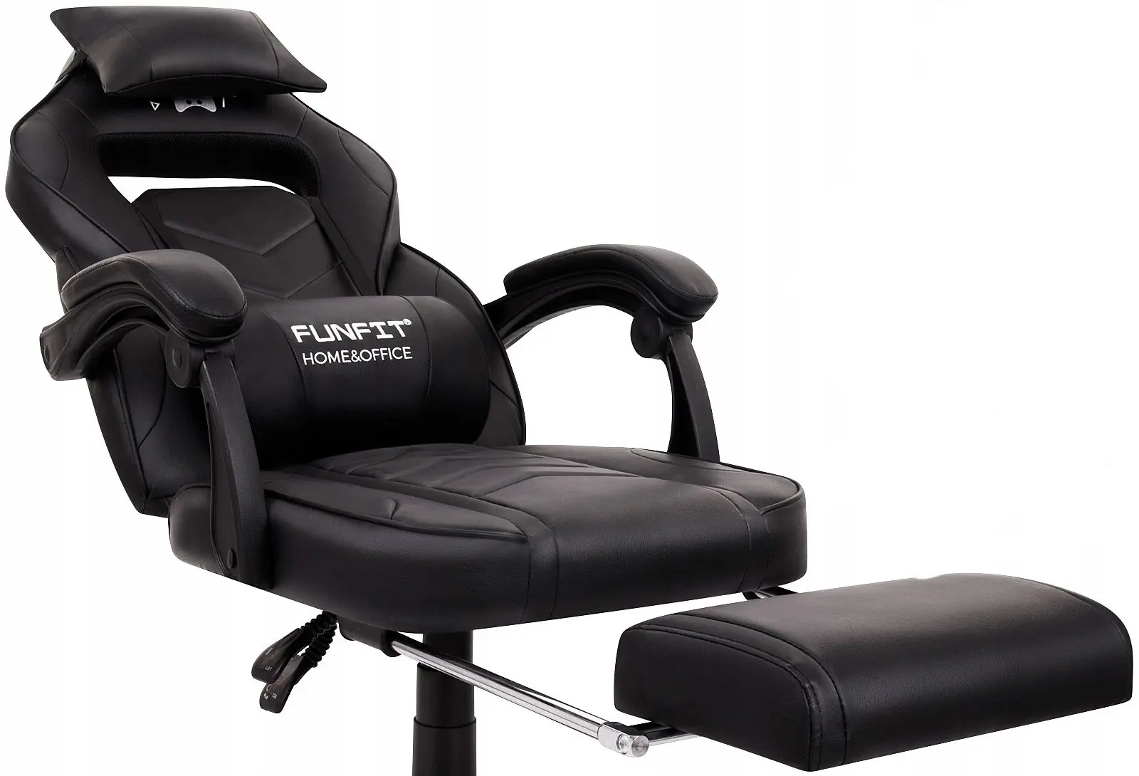 Fotoliu gaming FunFit Game On RX5 (Black) - 4