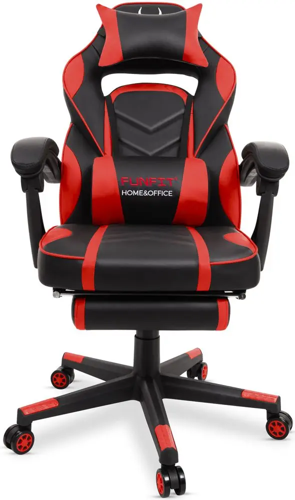 Геймерское кресло FunFit Game On RX5 (Black/Red) - 14