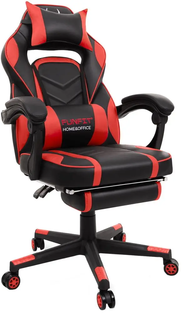 Геймерское кресло FunFit Game On RX5 (Black/Red)