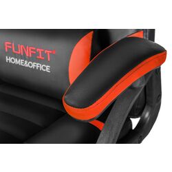 Геймерское кресло FunFit Game On RX6 (Black/Orange) Thumb