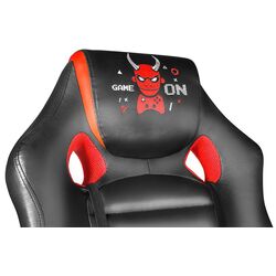 Геймерское кресло FunFit Game On RX6 (Black/Orange) Thumb