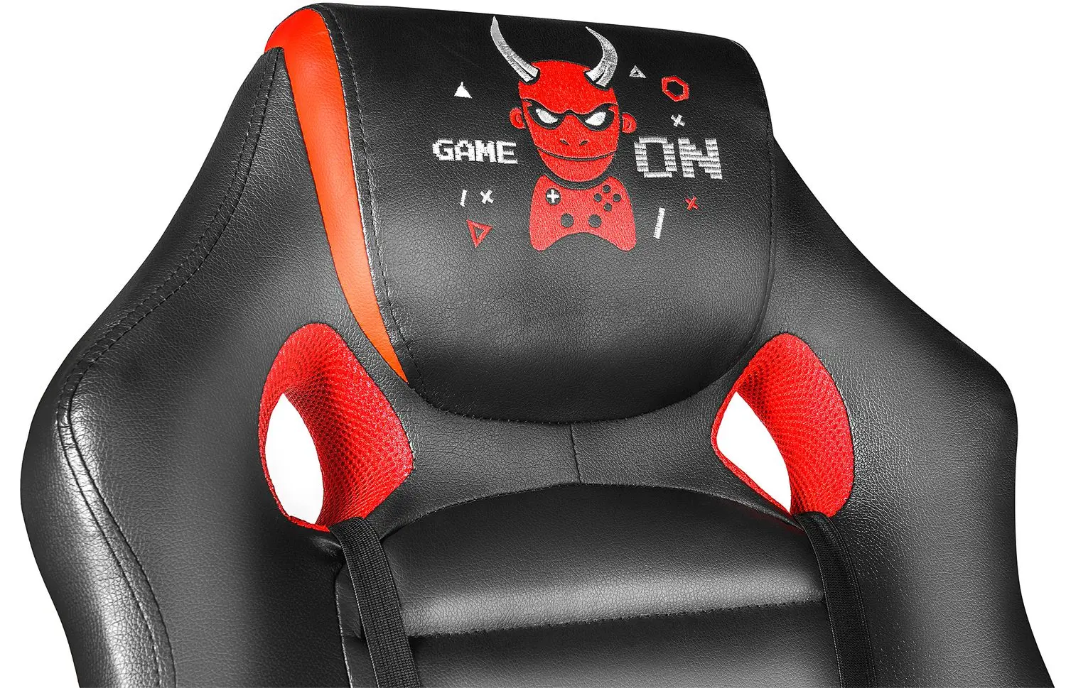 Геймерское кресло FunFit Game On RX6 (Black/Orange) - 5