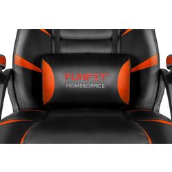 Геймерское кресло FunFit Game On RX6 (Black/Orange) Thumb
