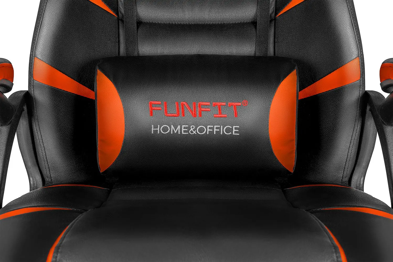 Геймерское кресло FunFit Game On RX6 (Black/Orange) - 4