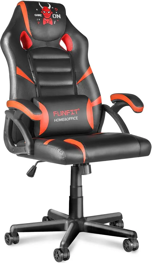 Геймерское кресло FunFit Game On RX6 (Black/Orange)