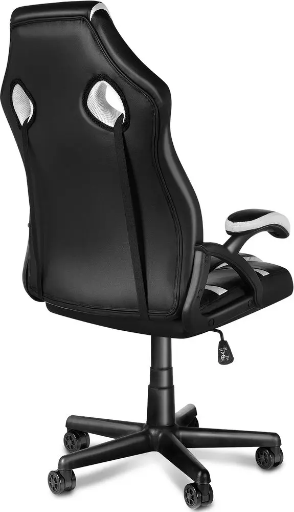 Геймерское кресло FunFit Game On RX6 (Black/White) - 12