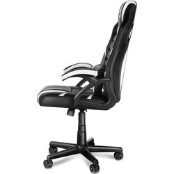 Геймерское кресло FunFit Game On RX6 (Black/White) Thumb