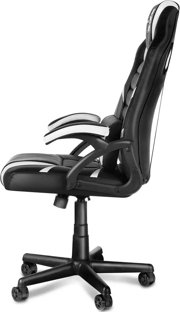 Геймерское кресло FunFit Game On RX6 (Black/White) - 11