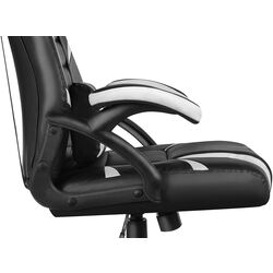 Геймерское кресло FunFit Game On RX6 (Black/White) Thumb