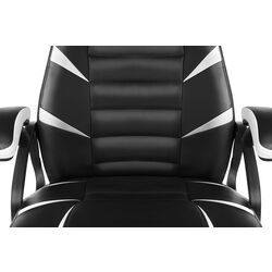 Геймерское кресло FunFit Game On RX6 (Black/White) Thumb