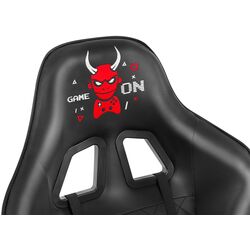 Fotoliu gaming FunFit Game On RX7 (Black/Red) Thumb