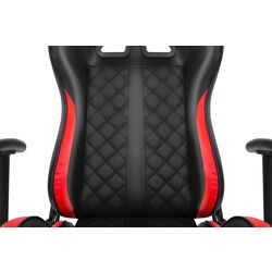 Fotoliu gaming FunFit Game On RX7 (Black/Red) Thumb