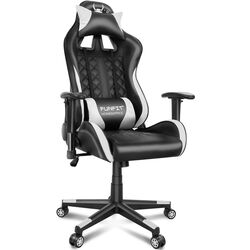 Геймерское кресло FunFit Game On RX7 (Black/White) Thumb