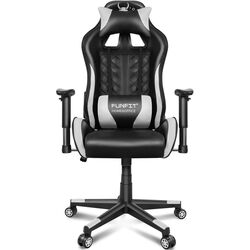 Геймерское кресло FunFit Game On RX7 (Black/White) Thumb