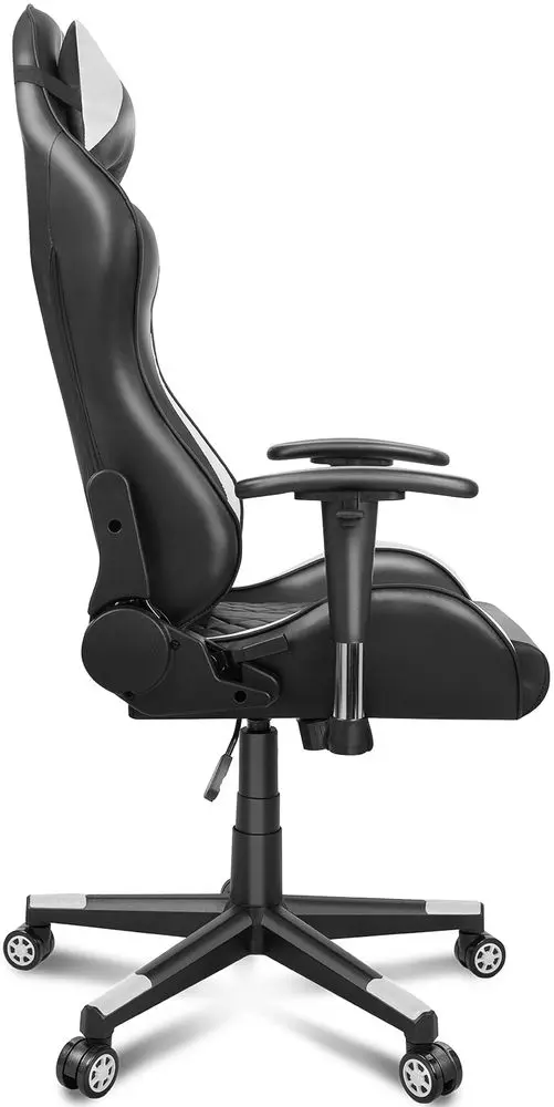 Геймерское кресло FunFit Game On RX7 (Black/White) - 8