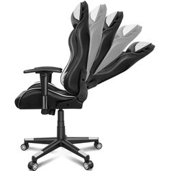 Геймерское кресло FunFit Game On RX7 (Black/White) Thumb