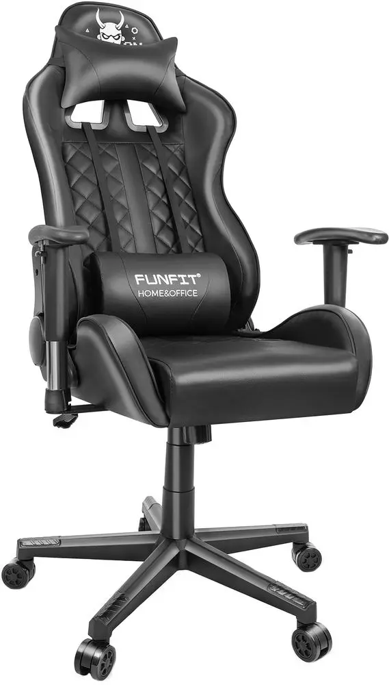 Геймерское кресло FunFit Game On RX7 (Black)