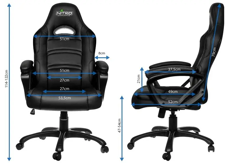 Игровое кресло GameMax GCR07 (Black) - 6