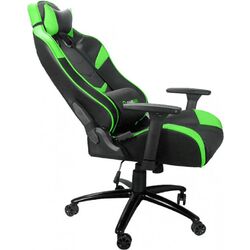 Кресло геймерское GameMax GCR08 (Black/Green) Thumb