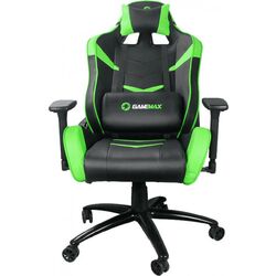 Кресло геймерское GameMax GCR08 (Black/Green) Thumb