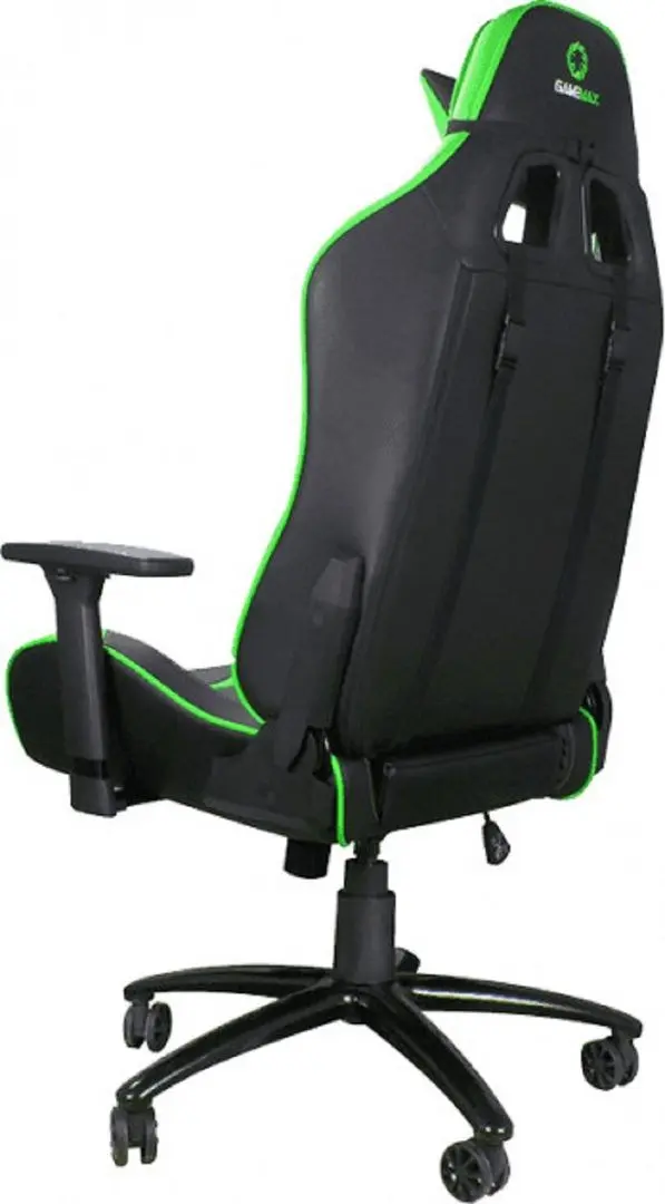 Кресло геймерское GameMax GCR08 (Black/Green) - 7