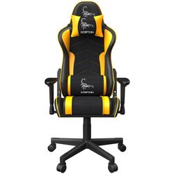Игровое кресло Gembird Scorpion 05X (Ferrari Yellow/Black) Thumb
