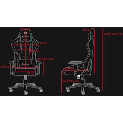 Fotoliu gaming Genesis Nitro 550 G2 (Grey) Thumb