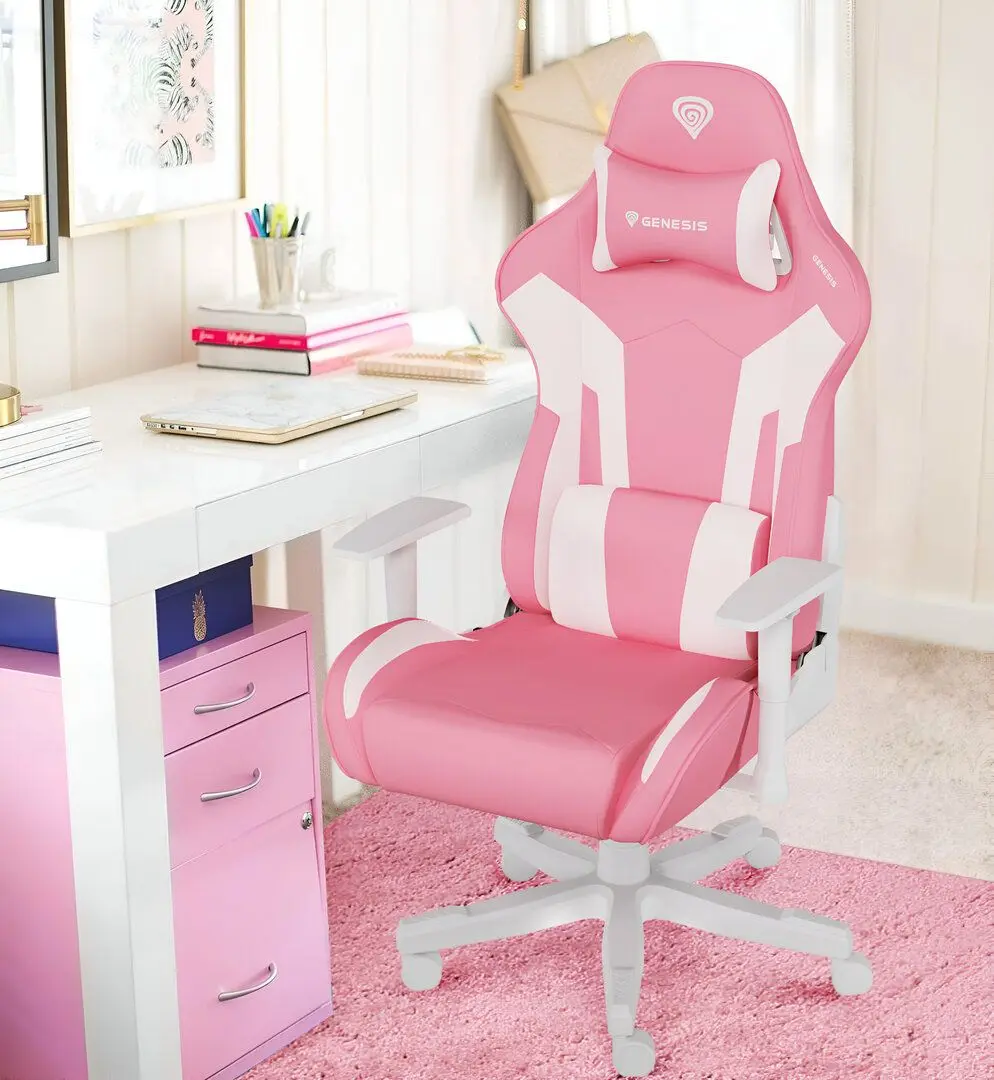 Fotoliu gaming Genesis Nitro 710 (Pink/White)