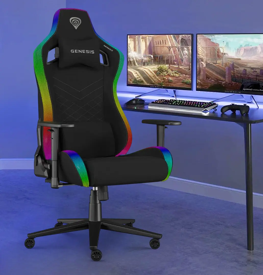 Игровое кресло Genesis Trit 660 RGB (Black)