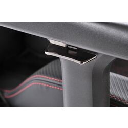 Fotoliu gaming Halmar Baldur (Grey/Black) Thumb